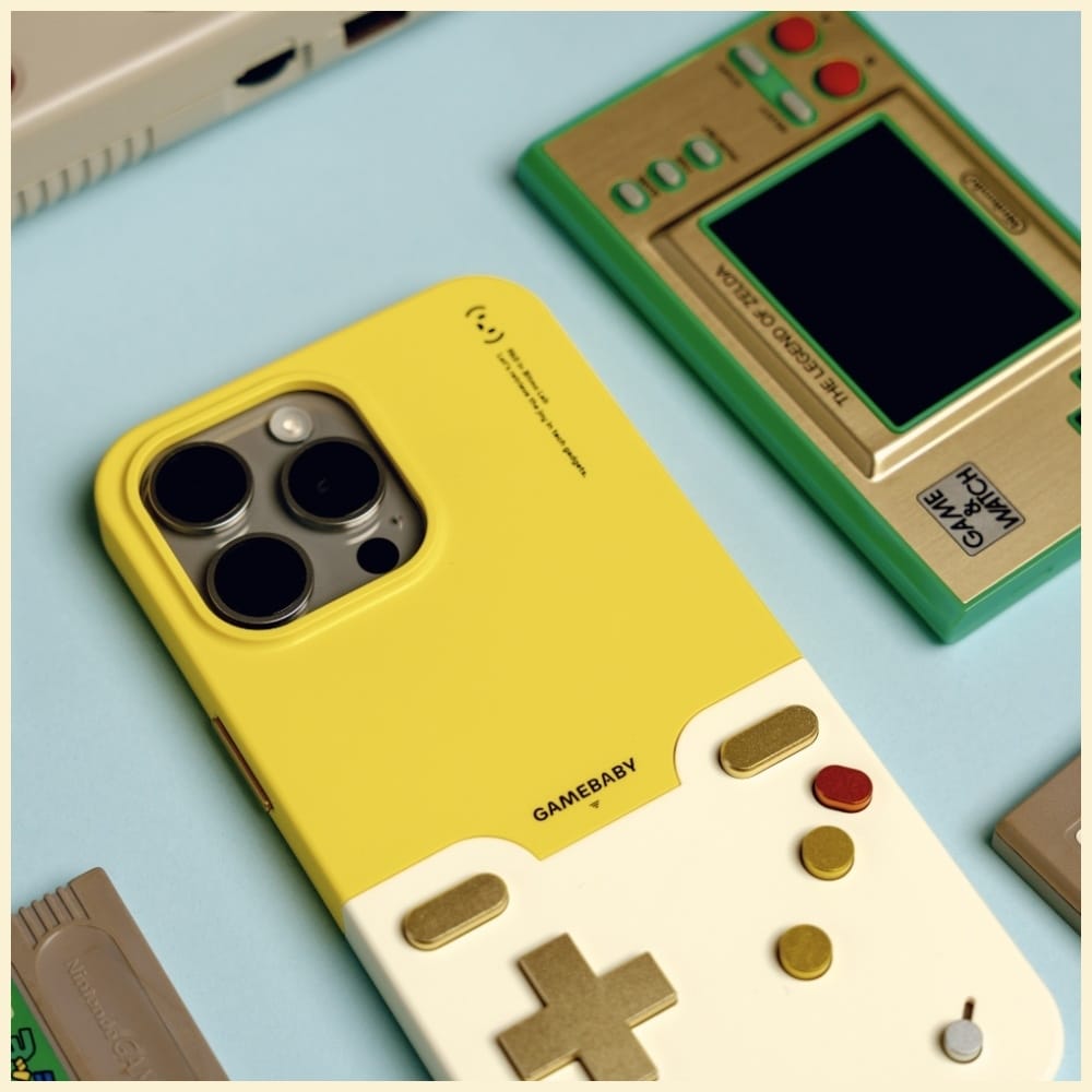 GAMEBABY GAMEBABY - θήκη για Apple iPhone 16 Pro Max - Κίτρινο - Image 9