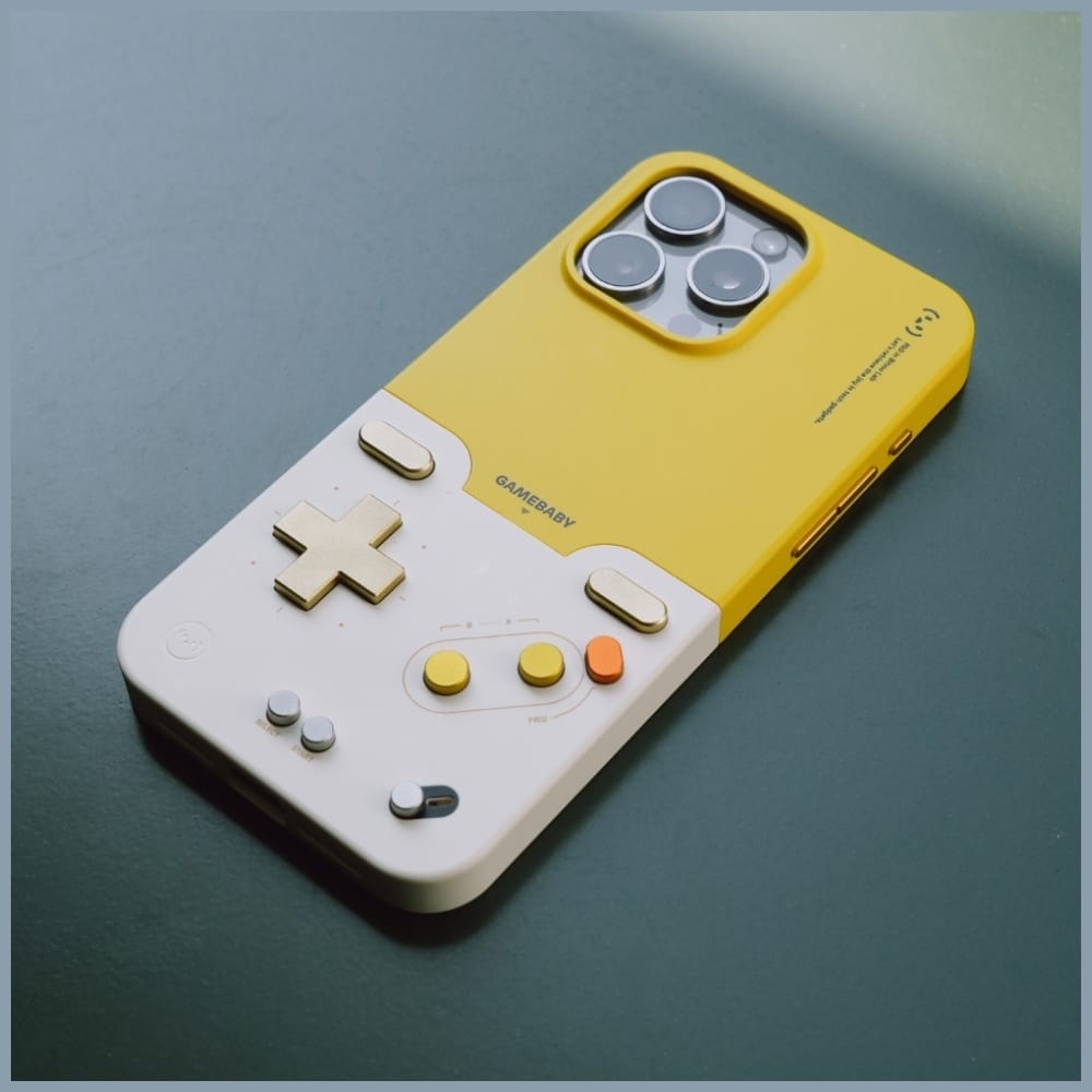 GAMEBABY GAMEBABY - θήκη για Apple iPhone 16 Pro Max - Κίτρινο - Image 10