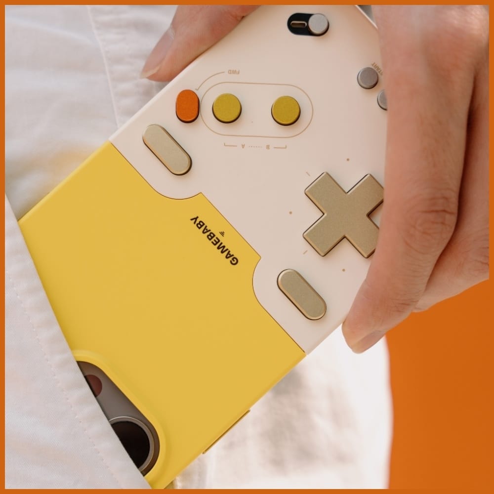 GAMEBABY GAMEBABY - θήκη για Apple iPhone 16 Pro Max - Κίτρινο - Image 12