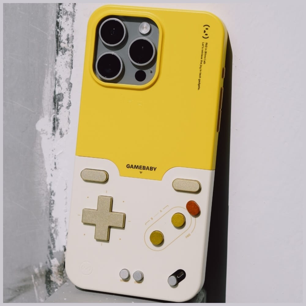 GAMEBABY GAMEBABY - θήκη για Apple iPhone 16 Pro Max - Κίτρινο - Image 13