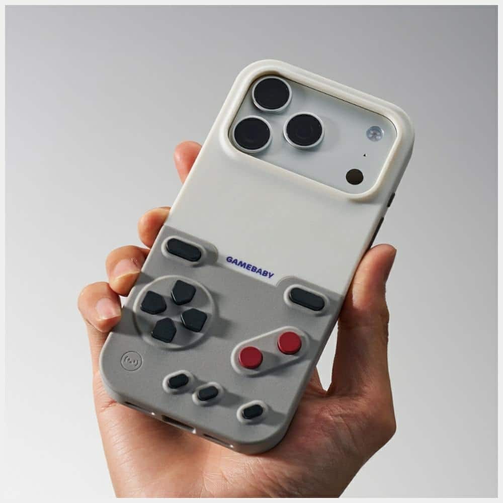 GAMEBABY GAMEBABY - θήκη για Apple iPhone 17 Pro - Γκρι - Image 8