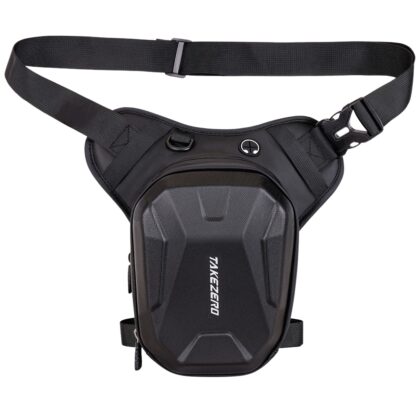 Τσάντα ποδιών μοτοσικλέτας TAKEZERO MTX2 2.5L μαύρη