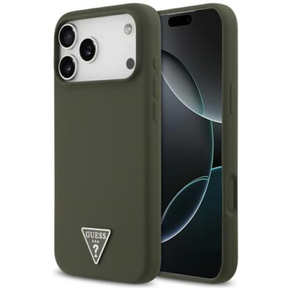 Guess Triangle Logo MagSafe - θήκη για Apple iPhone 17 Pro Max - Κίτρινο