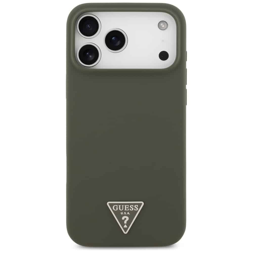 Guess Triangle Logo MagSafe - θήκη για Apple iPhone 17 Pro Max - Κίτρινο - Image 3