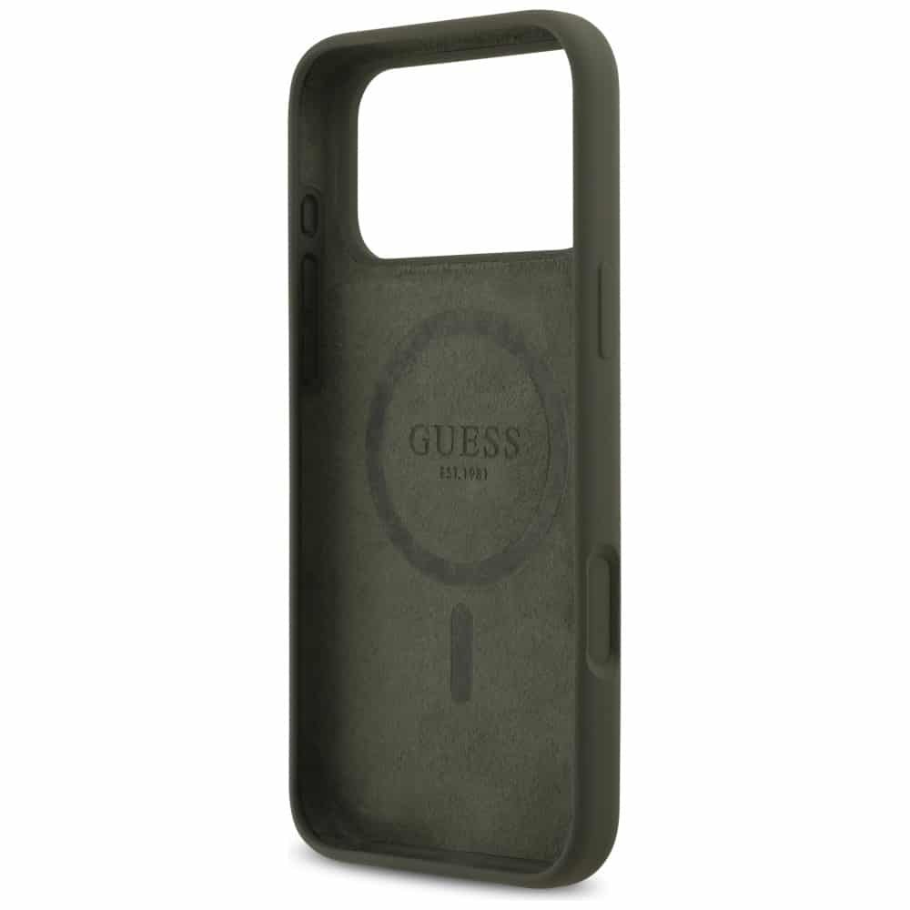 Guess Triangle Logo MagSafe - θήκη για Apple iPhone 17 Pro Max - Κίτρινο - Image 7