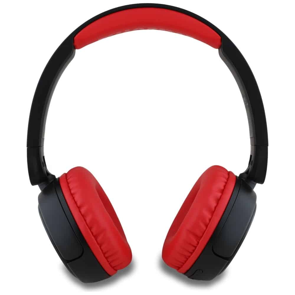 Ακουστικά Bluetooth Hello Kitty με λογότυπο προσώπου, κόκκινα - Image 3