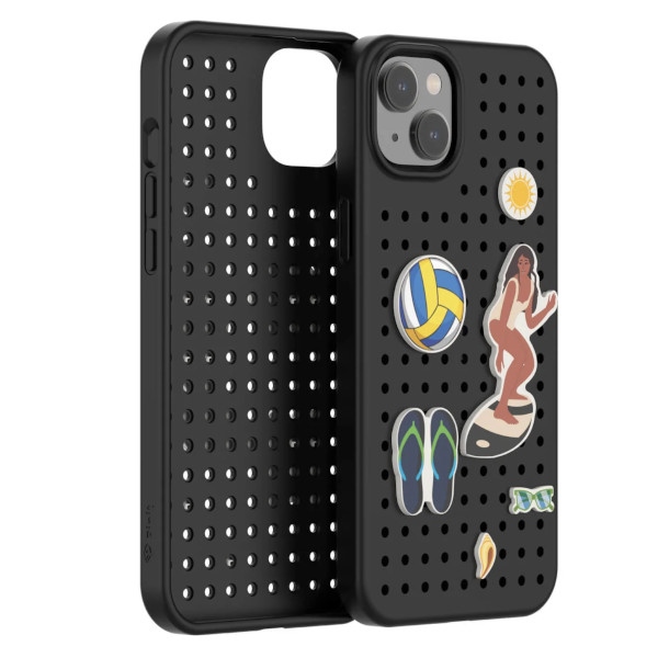 Θήκη Etui Pinit Dynamic για iPhone 14 Plus /15 Plus 6,7" μπλε/μαύρη - Image 2