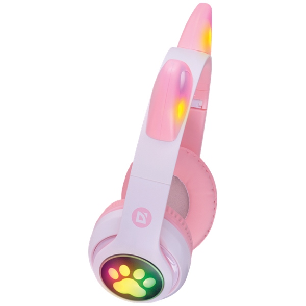 Ακουστικά Bluetooth Defender FreemotionB585 LED Ροζ (63585) - Image 3