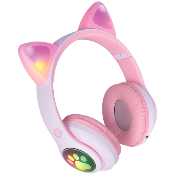 Ακουστικά Bluetooth Defender FreemotionB585 LED Ροζ (63585) - Image 4