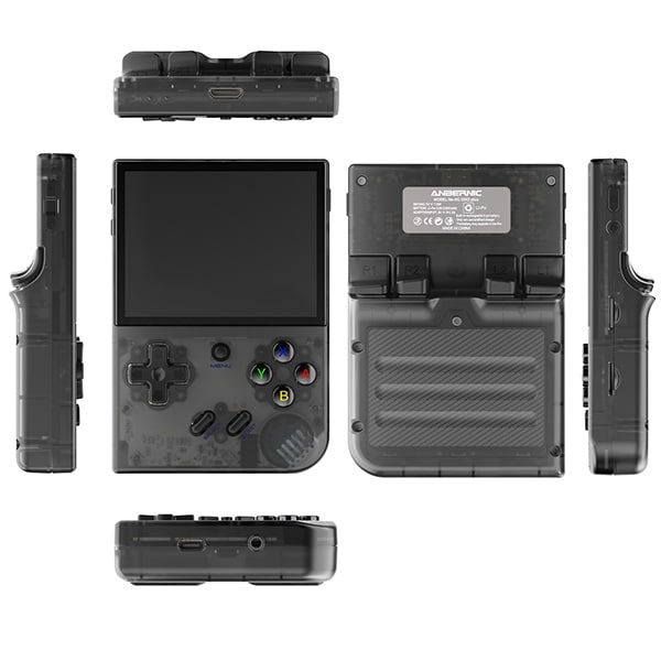 Κονσόλα Anbernic RG35XX Plus ημιδιαφανής μαύρη - Image 2