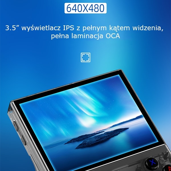 Κονσόλα Anbernic RG35XX Plus ημιδιαφανής μαύρη - Image 5