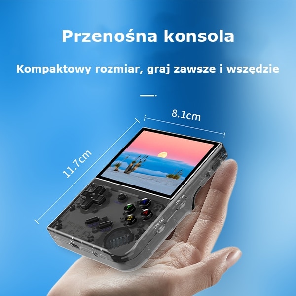 Κονσόλα Anbernic RG35XX Plus ημιδιαφανής μαύρη - Image 9