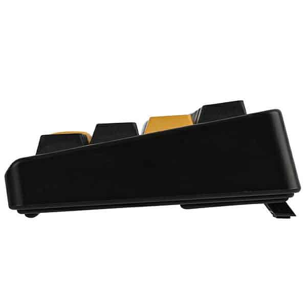 Μηχανικό πληκτρολόγιο Epomaker TH40 Wisteria Γραμμικός διακόπτης μαύρο-χρυσό - Image 4