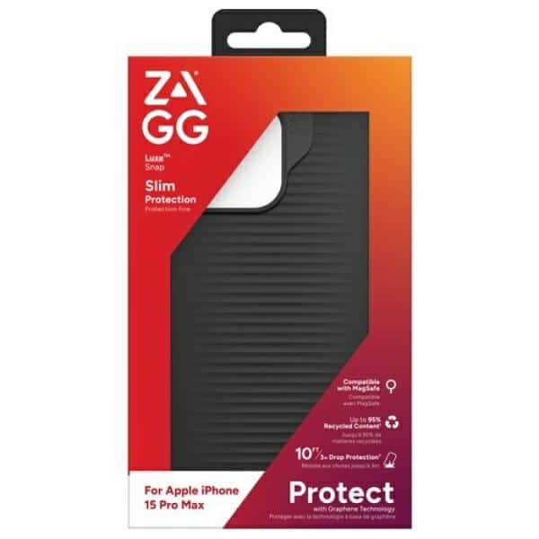 Θήκη ZAGG Luxe Snap για iPhone 15 Pro Max μαύρη - Image 4