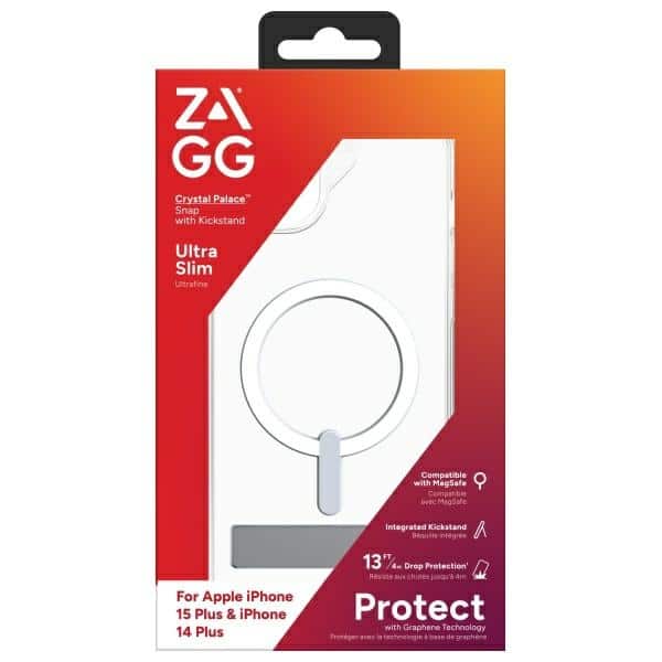 ZAGG Crystal Palace Snap - θήκη για Apple iPhone 15 Plus - Διάφανο - Image 10