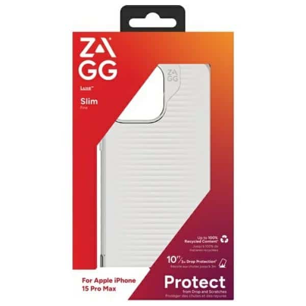 ZAGG Luxe - θήκη για Apple iPhone 15 Pro Max - Διάφανο - Image 5