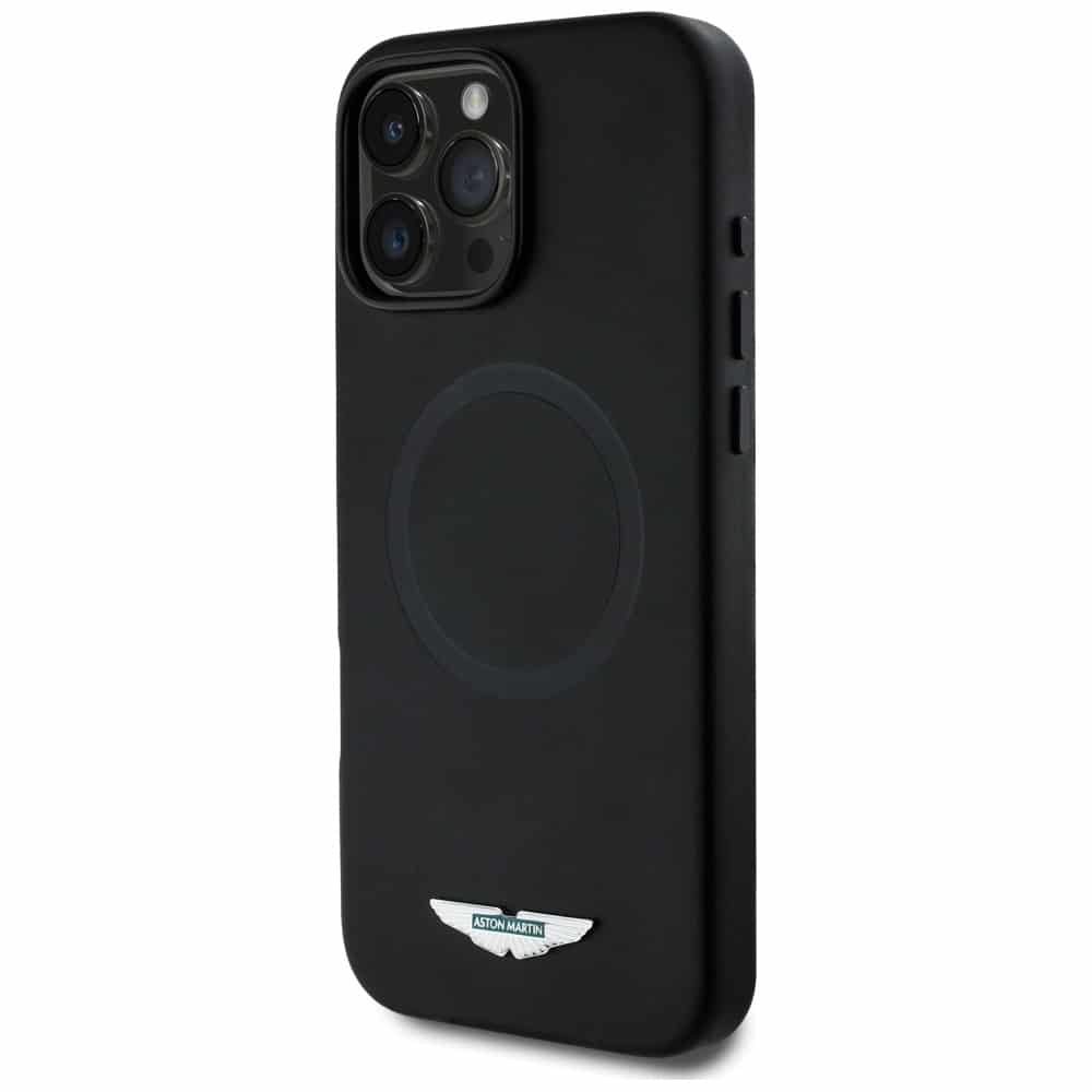 Aston Martin HC FW Logo - θήκη για Apple iPhone 16 Pro - Μαύρο - Image 2