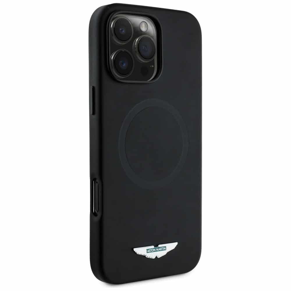 Aston Martin HC FW Logo - θήκη για Apple iPhone 16 Pro - Μαύρο - Image 4