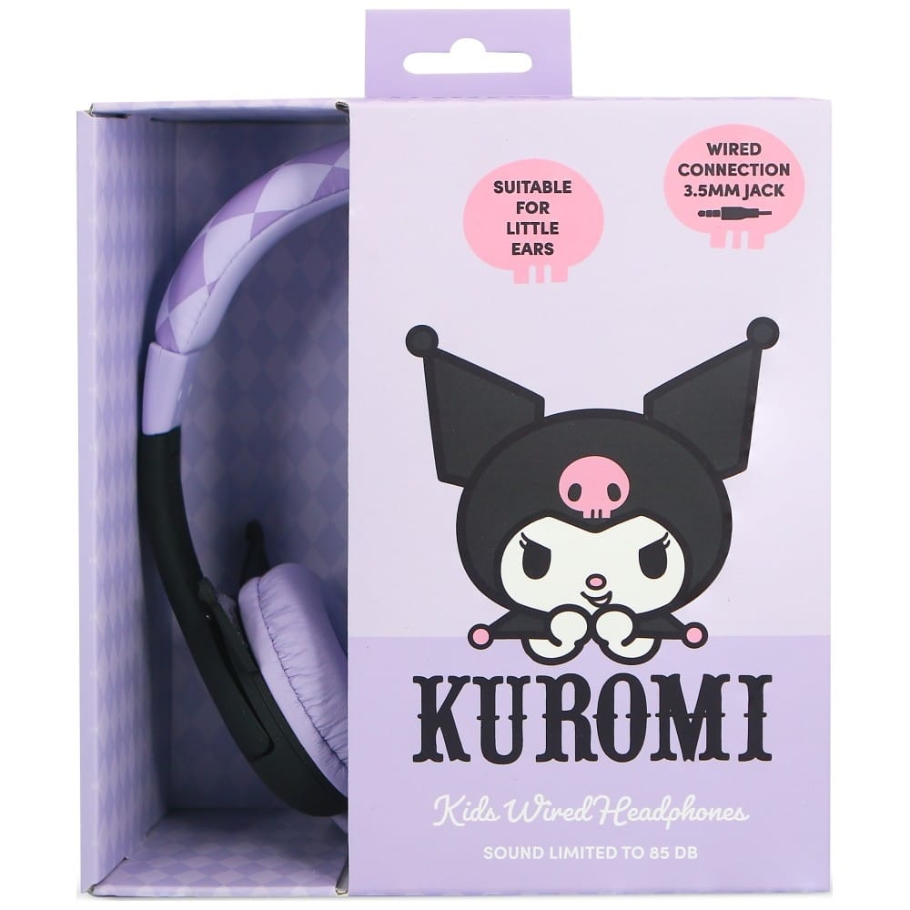 Παιδικά ακουστικά OTL Kuromi με ελαστικά αυτιά - Image 11