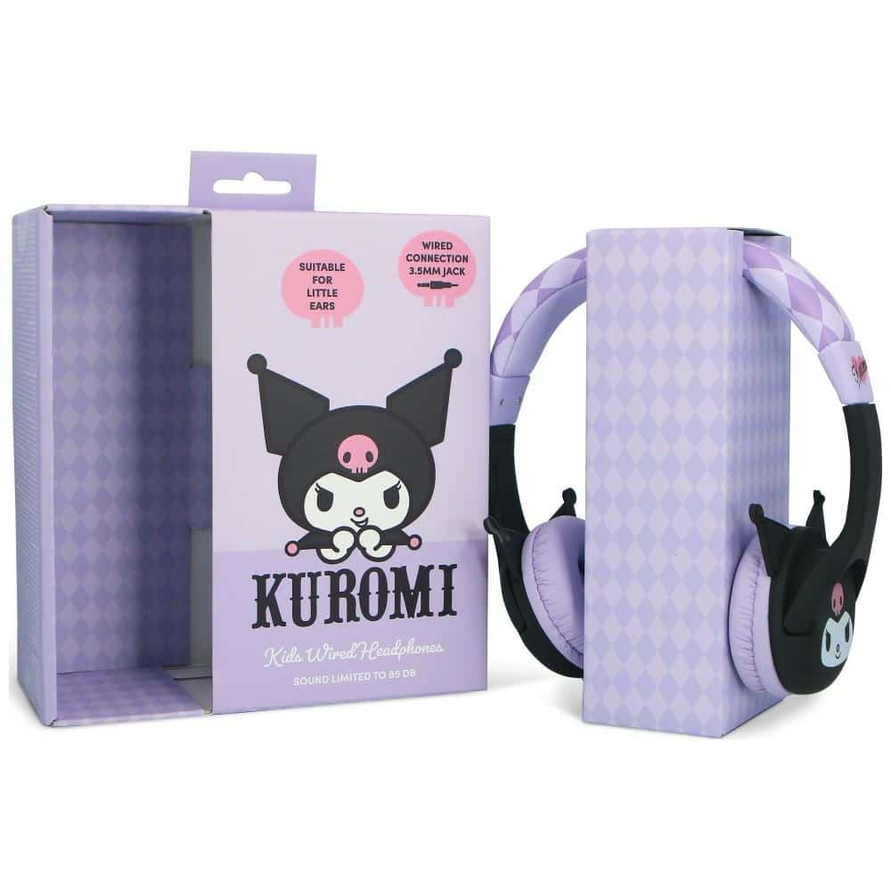 Παιδικά ακουστικά OTL Kuromi με ελαστικά αυτιά - Image 14