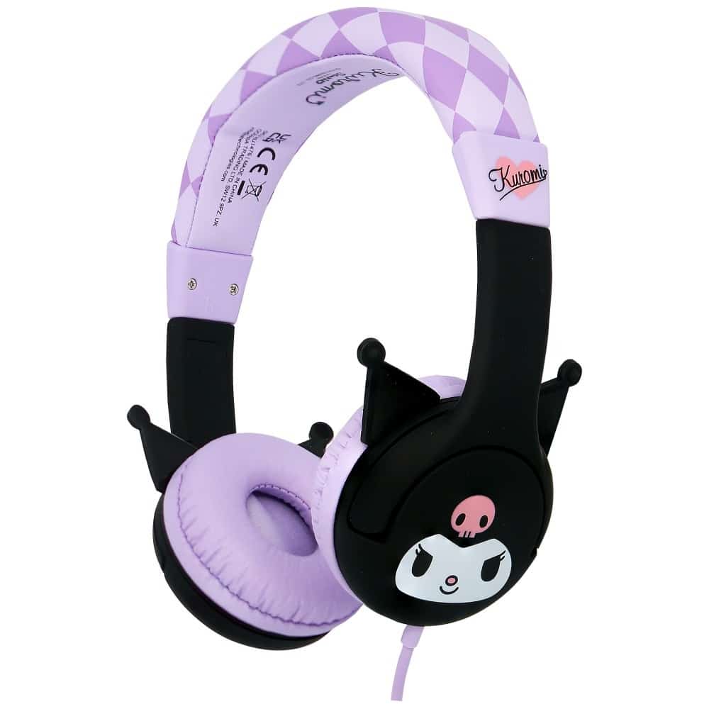 Παιδικά ακουστικά OTL Kuromi με ελαστικά αυτιά - Image 2