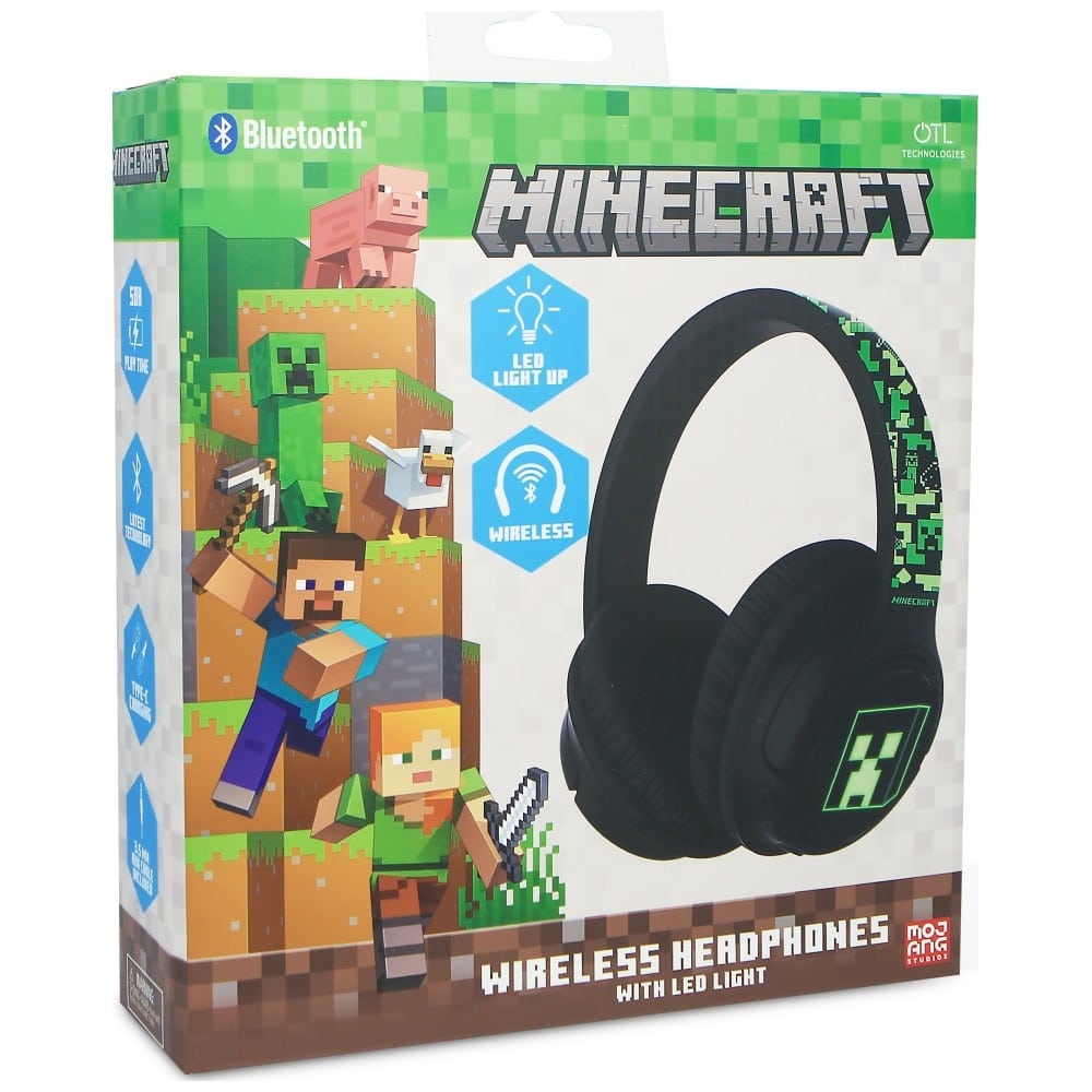 Ασύρματα ακουστικά OTL Minecraft με φωτισμό LED - Image 7