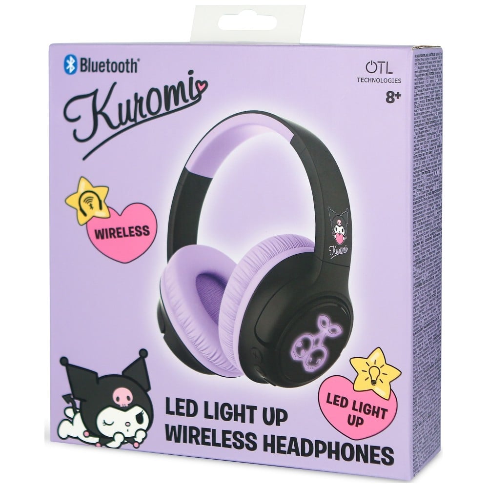 Ασύρματα ακουστικά OTL Kuromi με φωτισμό LED - Image 9