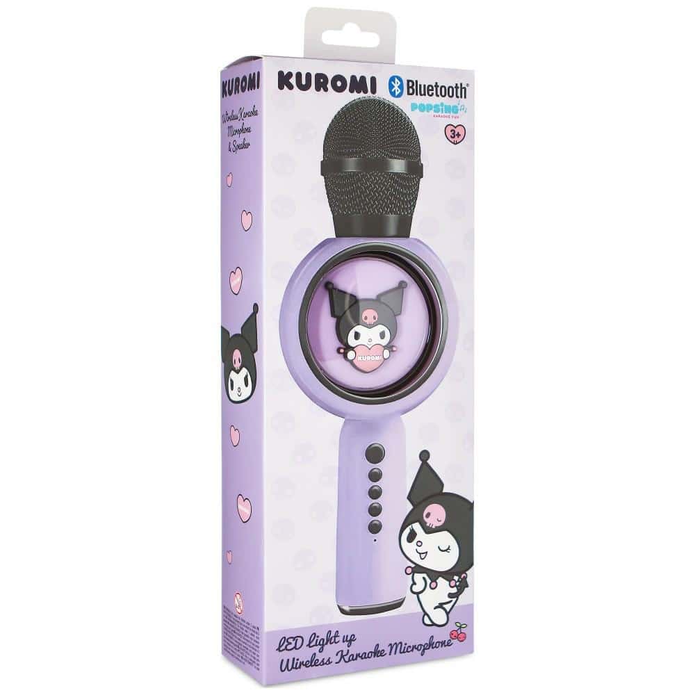 Μικρόφωνο Καραόκε με Ασύρματο Ηχείο LED OTL Kuromi - Image 15