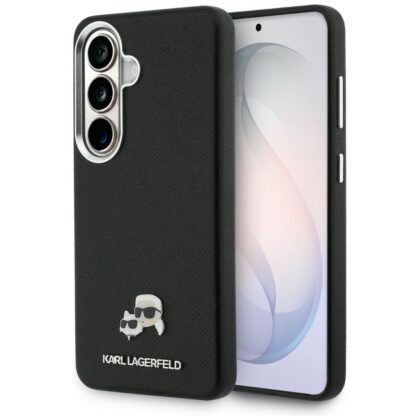 Karl Lagerfeld Saffiano KC Metal Logo - θήκη για Samsung Galaxy S26 - Μαύρο