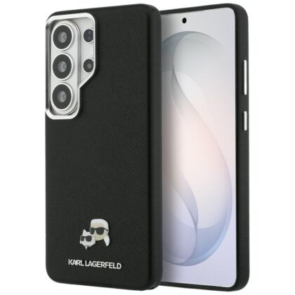 Karl Lagerfeld Saffiano KC Metal Logo - θήκη για Samsung Galaxy S26 Ultra - Μαύρο