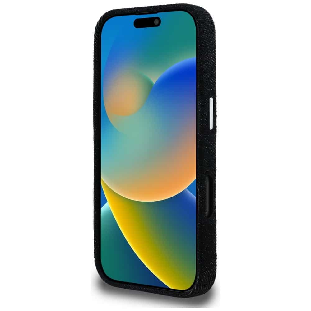 Karl Lagerfeld Signature Denim - θήκη για Apple iPhone 16 Pro Max - Μαύρο - Image 5