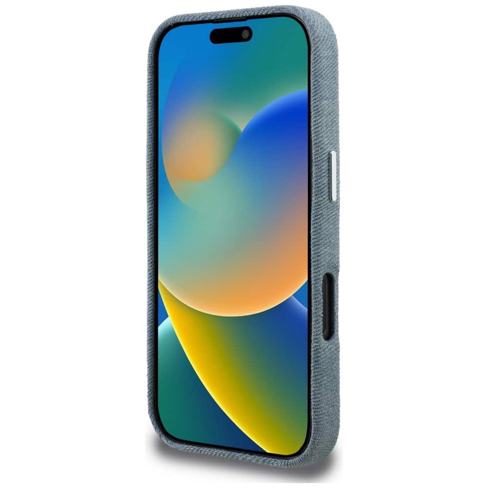 Karl Lagerfeld Signature Denim - θήκη για Apple iPhone 16 Pro - Μπλε - Image 5