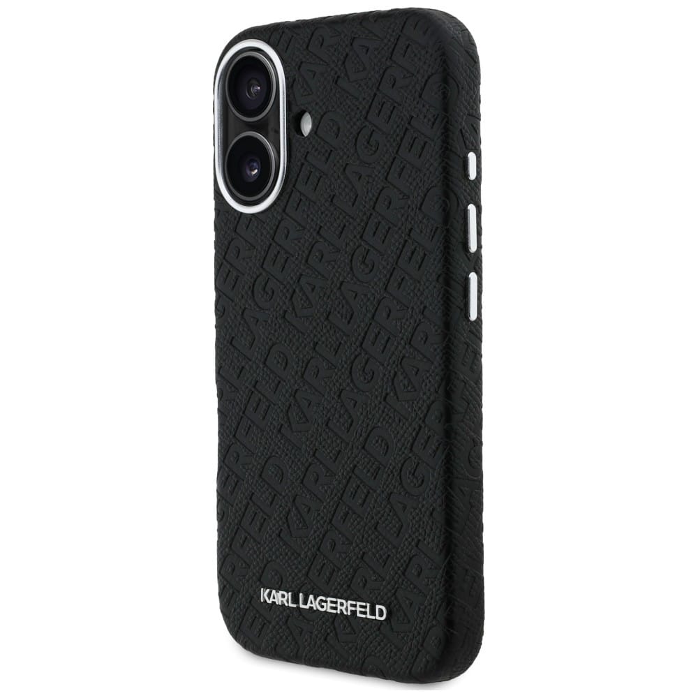 Karl Lagerfeld FW Stamped Karl - θήκη για Apple iPhone 16 - Μαύρο - Image 2