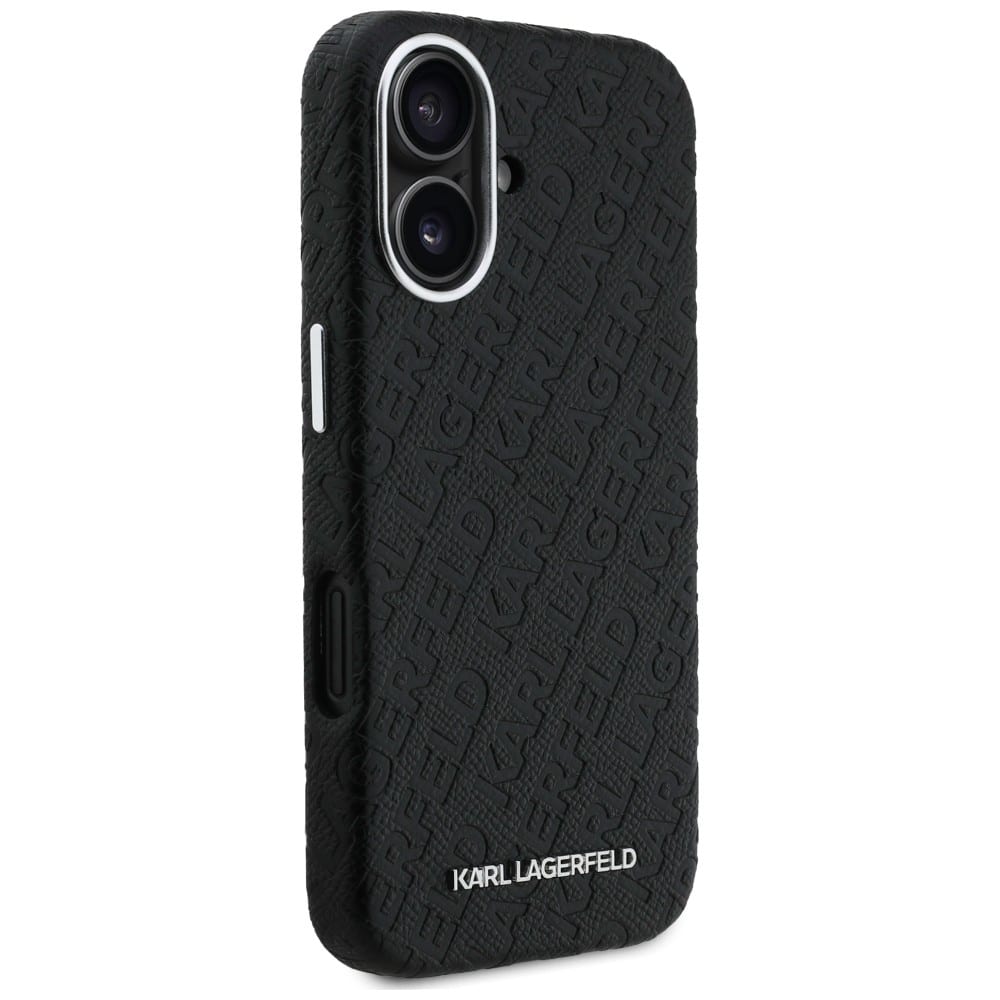 Karl Lagerfeld FW Stamped Karl - θήκη για Apple iPhone 16 - Μαύρο - Image 4