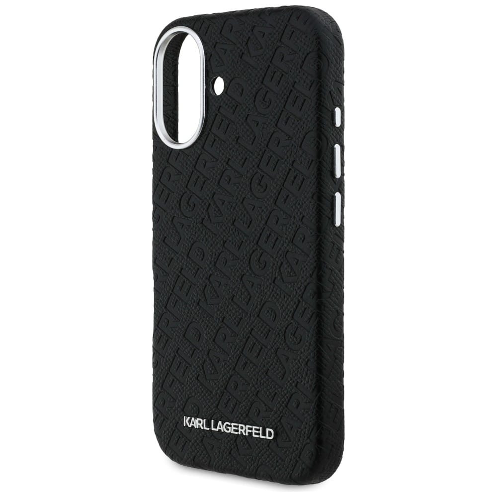 Karl Lagerfeld FW Stamped Karl - θήκη για Apple iPhone 16 - Μαύρο - Image 6