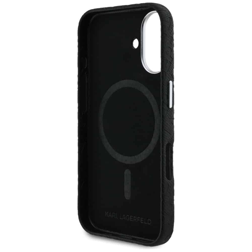 Karl Lagerfeld FW Stamped Karl - θήκη για Apple iPhone 16 - Μαύρο - Image 7