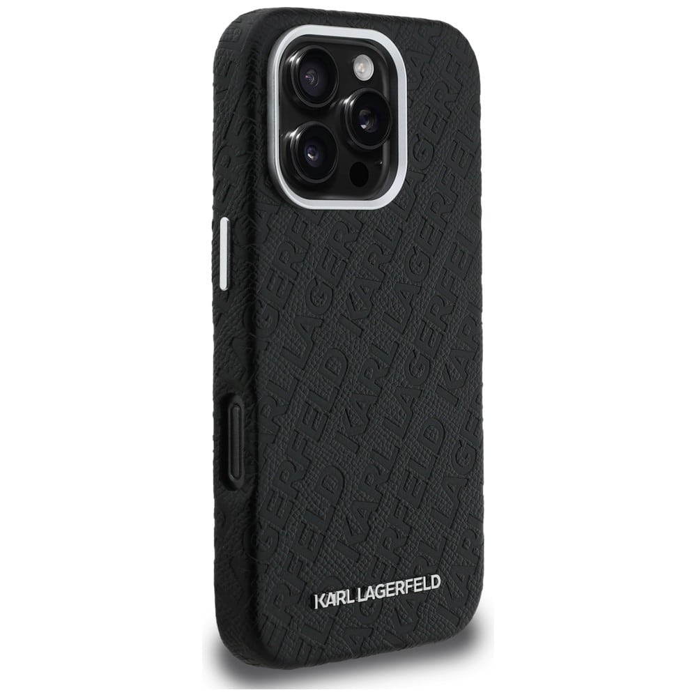 Karl Lagerfeld FW Stamped Karl - θήκη για Apple iPhone 16 Pro - Μαύρο - Image 4