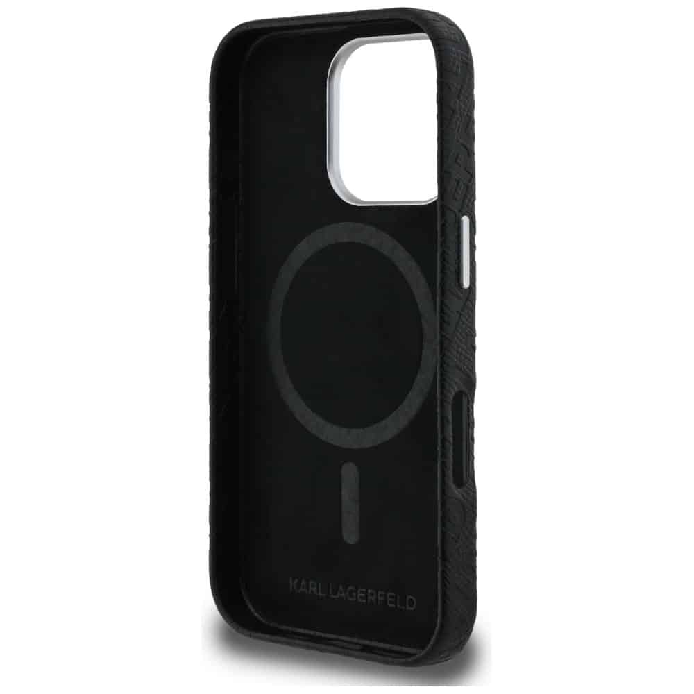 Karl Lagerfeld FW Stamped Karl - θήκη για Apple iPhone 16 Pro - Μαύρο - Image 7