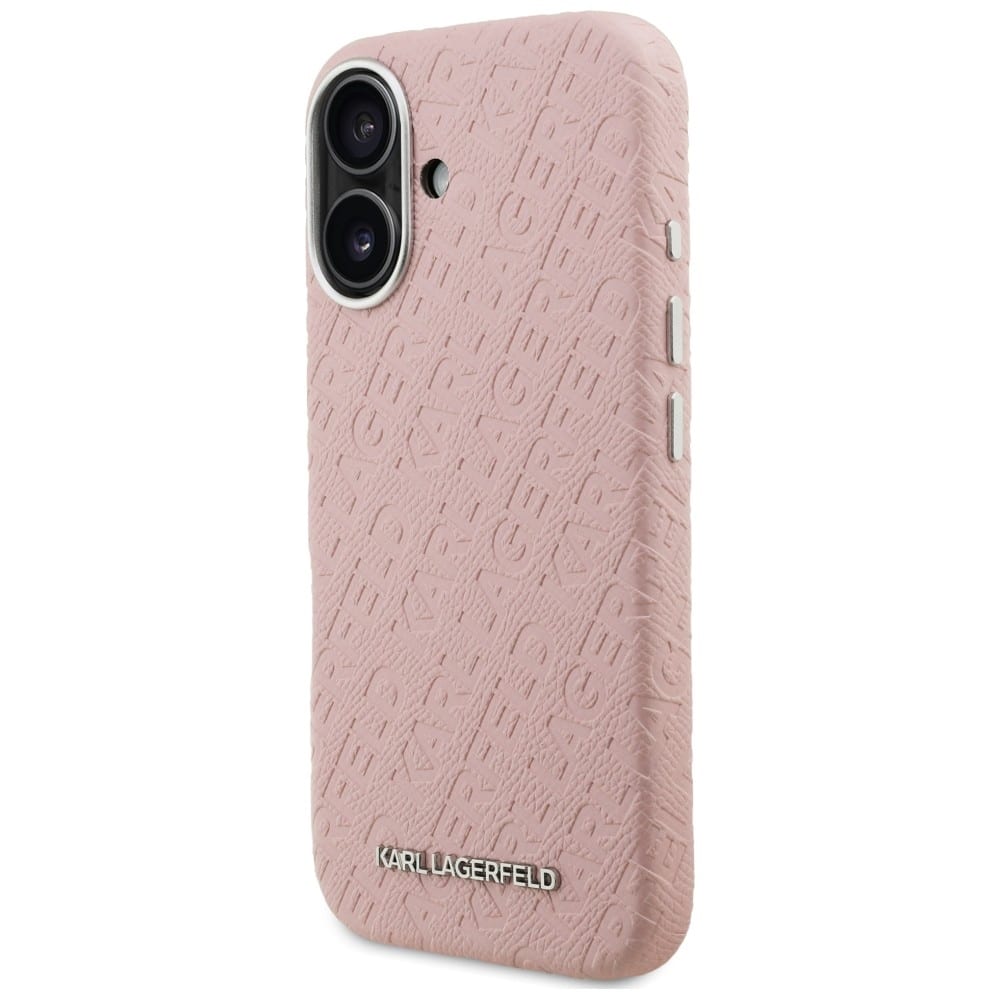 Karl Lagerfeld FW Stamped Karl - θήκη για Apple iPhone 16 - Ροζ - Image 2