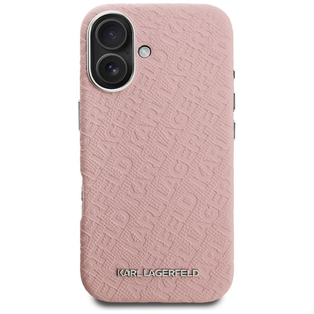 Karl Lagerfeld FW Stamped Karl - θήκη για Apple iPhone 16 - Ροζ - Image 3