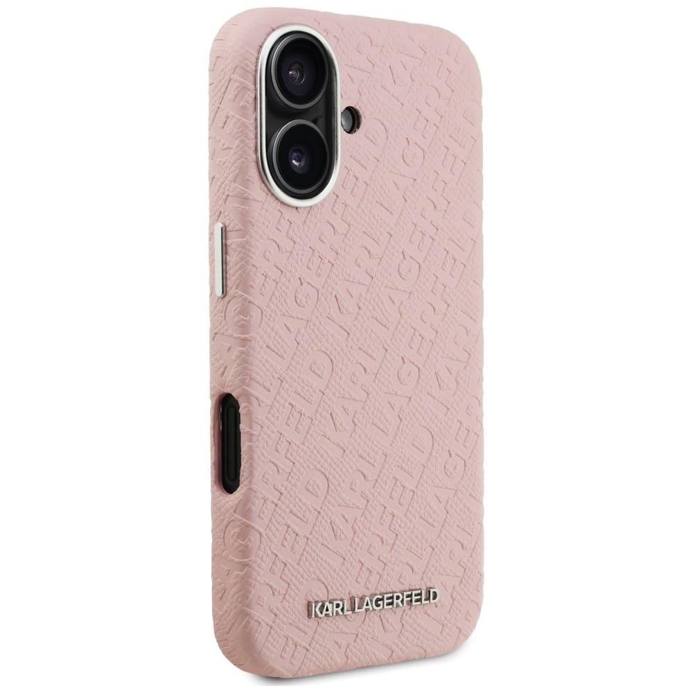 Karl Lagerfeld FW Stamped Karl - θήκη για Apple iPhone 16 - Ροζ - Image 4