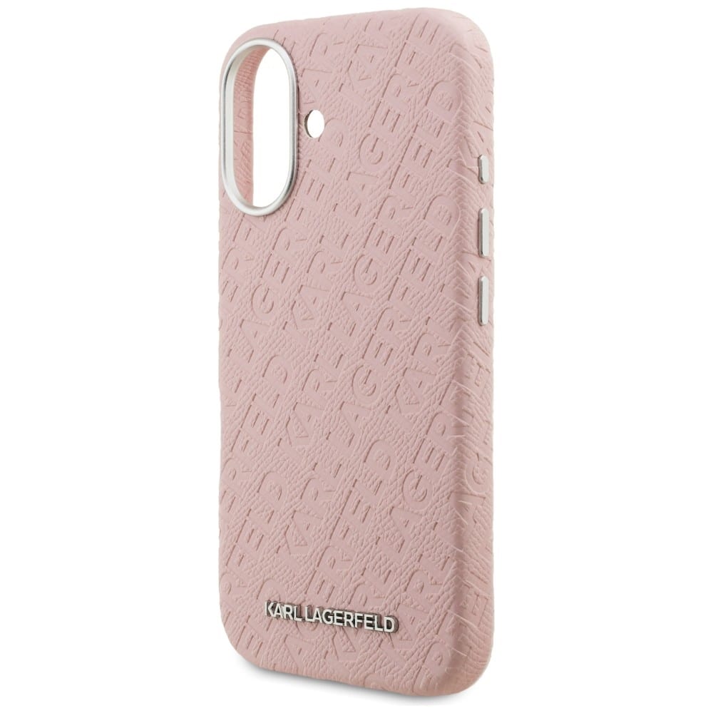 Karl Lagerfeld FW Stamped Karl - θήκη για Apple iPhone 16 - Ροζ - Image 6