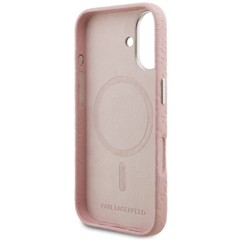 Karl Lagerfeld FW Stamped Karl - θήκη για Apple iPhone 16 - Ροζ - Image 7