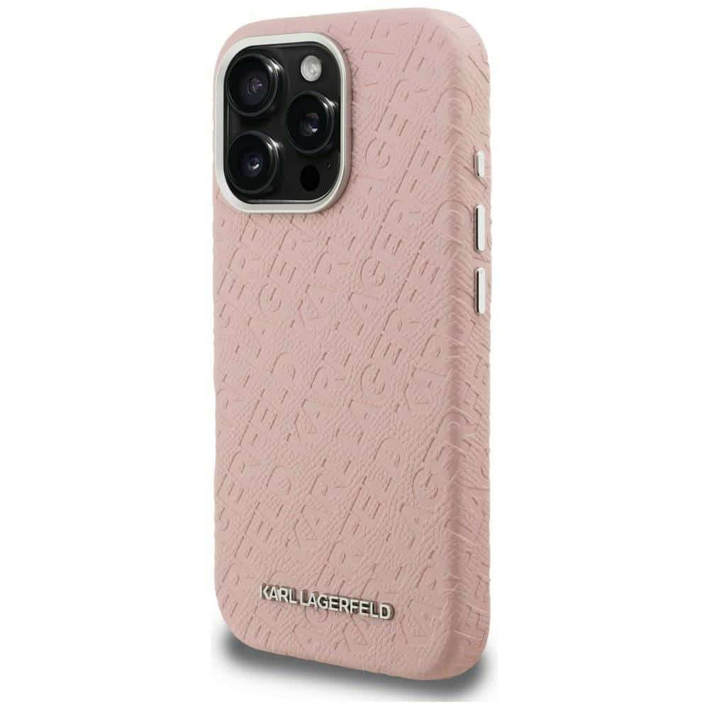 Karl Lagerfeld FW Stamped Karl - θήκη για Apple iPhone 16 Pro Max - Ροζ - Image 2