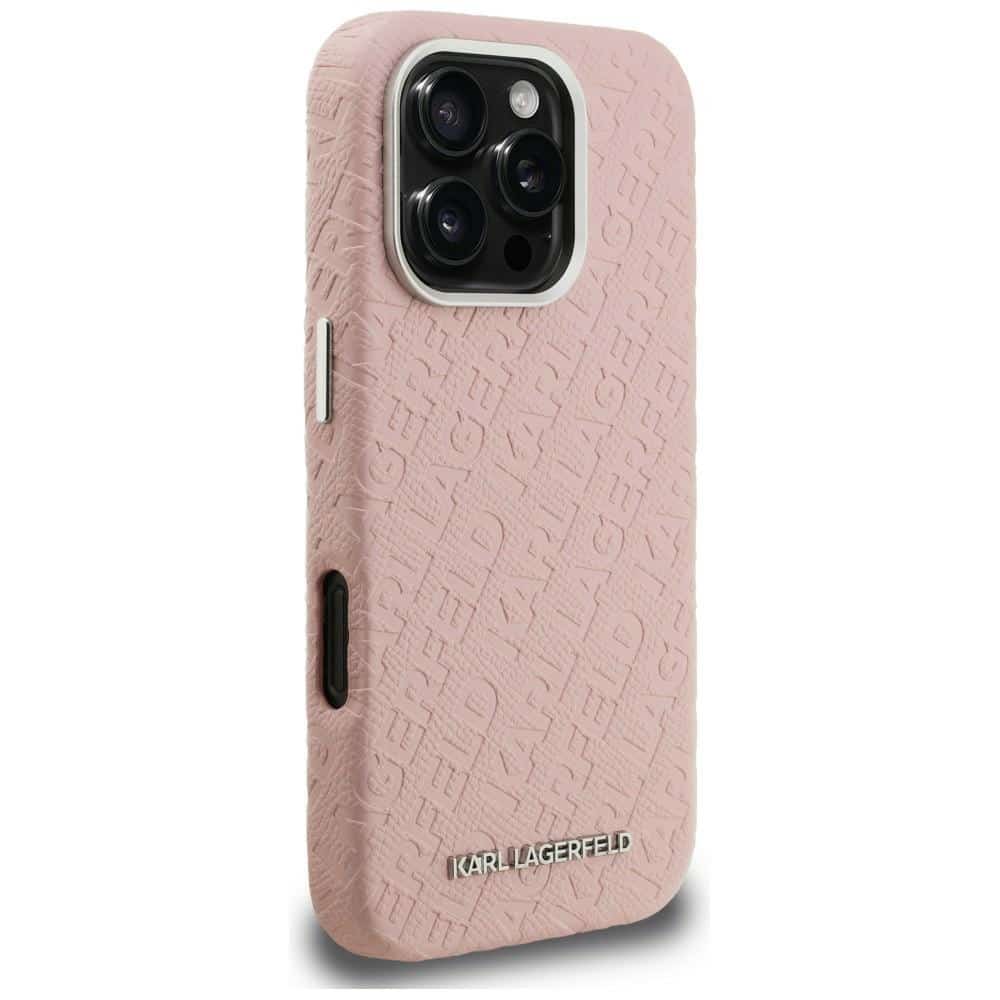 Karl Lagerfeld FW Stamped Karl - θήκη για Apple iPhone 16 Pro Max - Ροζ - Image 4