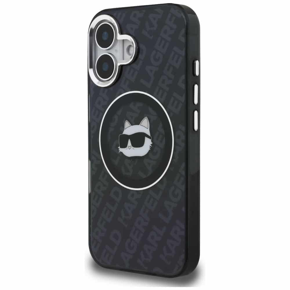 Karl Lagerfeld IML Choupette Head Logo - θήκη για Apple iPhone 16 - Μαύρο - Image 2