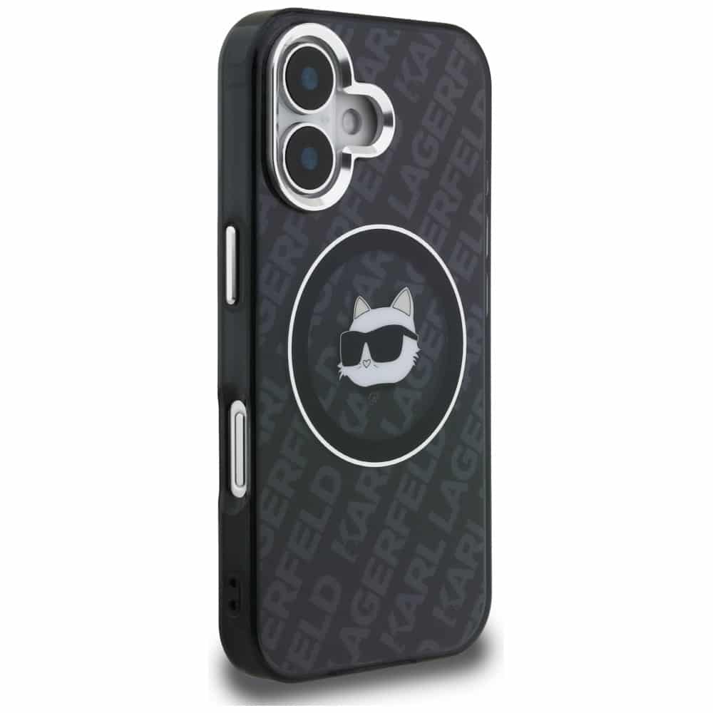 Karl Lagerfeld IML Choupette Head Logo - θήκη για Apple iPhone 16 - Μαύρο - Image 4