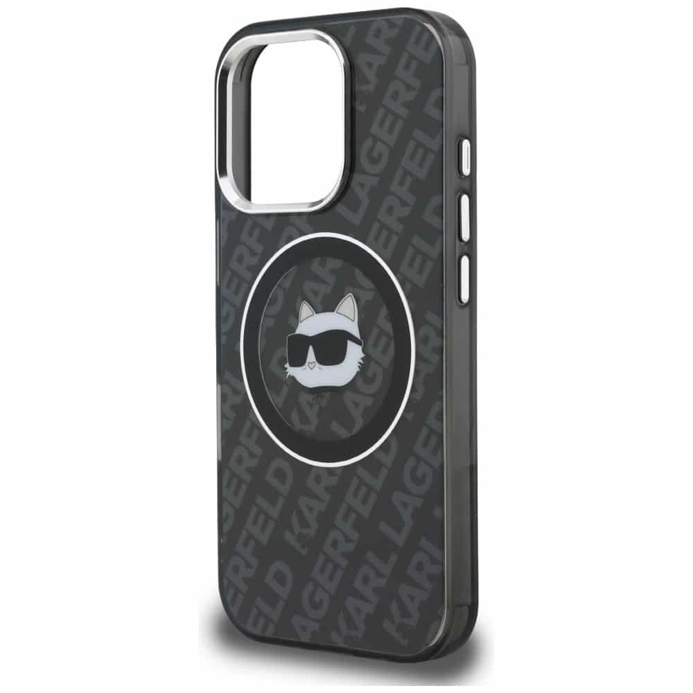 Karl Lagerfeld IML Choupette Head Logo - θήκη για Apple iPhone 16 Pro Max - Μαύρο - Image 6
