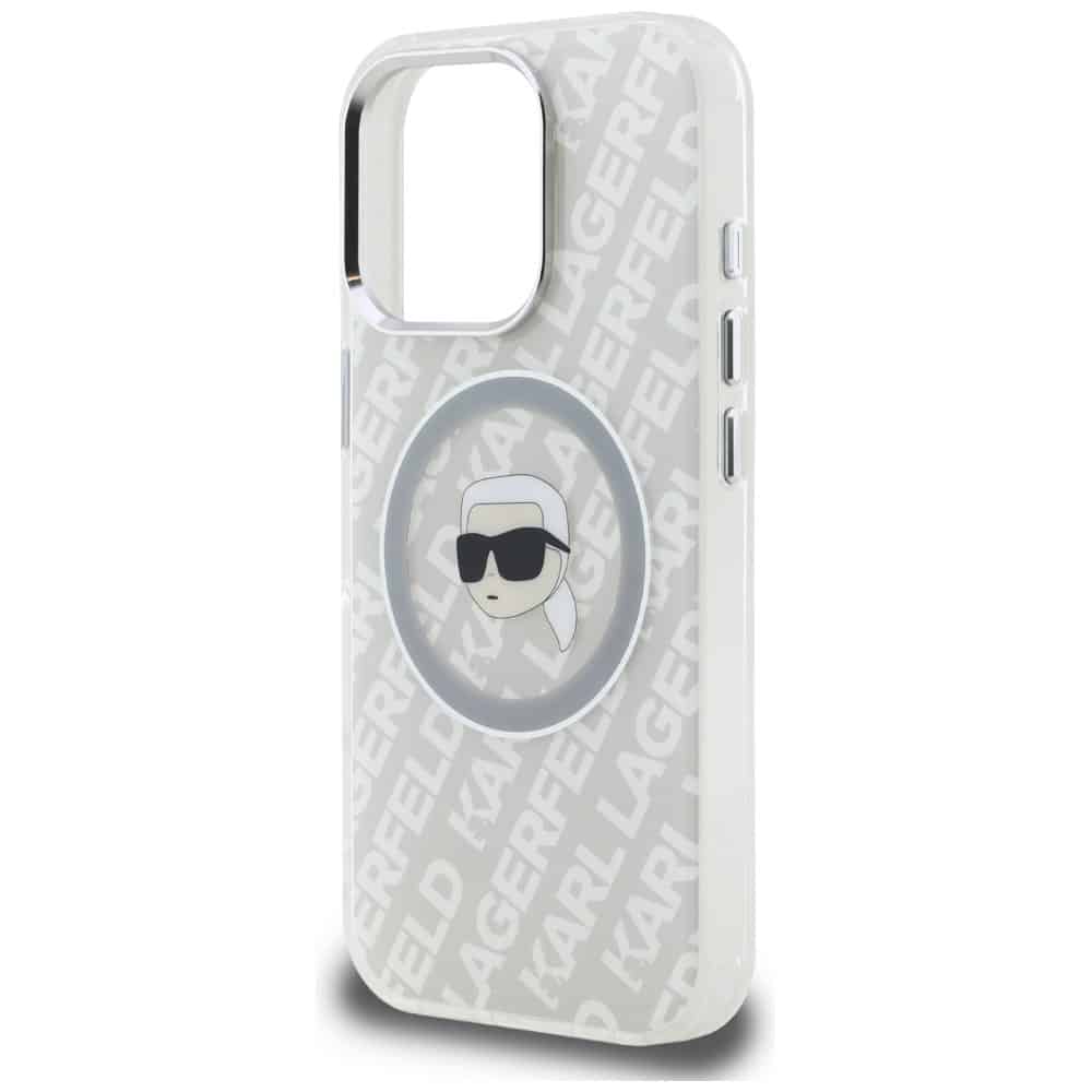 Karl Lagerfeld IML Karl Head Logo - θήκη για Apple iPhone 16 Pro - Γκρι - Image 6