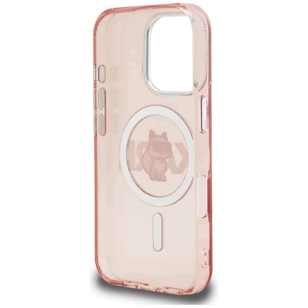 Karl Lagerfeld IML Choupette Head Sketch - θήκη για Apple iPhone 16 Pro - Ροζ - Image 7